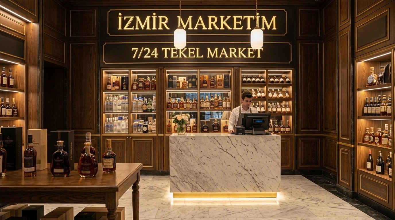İzmir Marketim kasa ve iç mekan